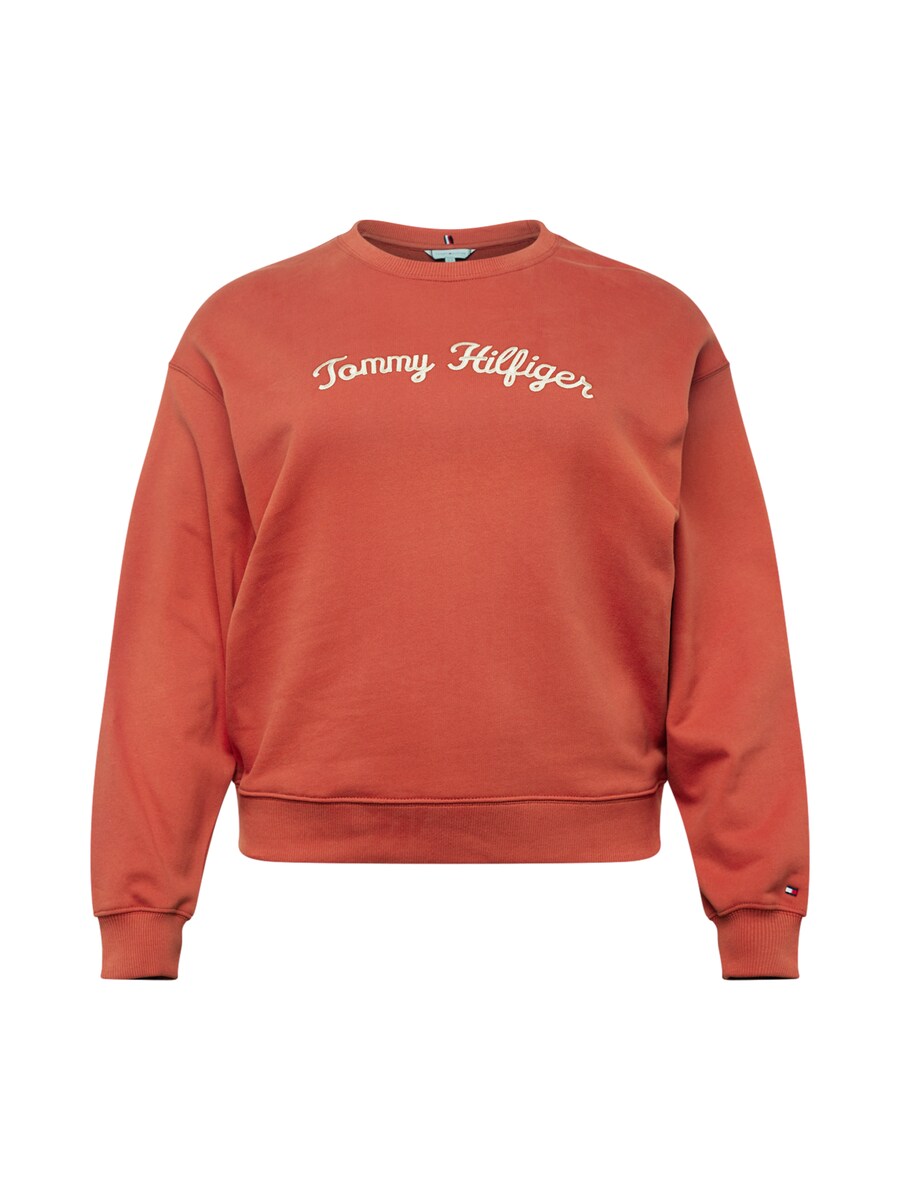 

Толстовка Tommy Hilfiger Curve, цвет Orange red