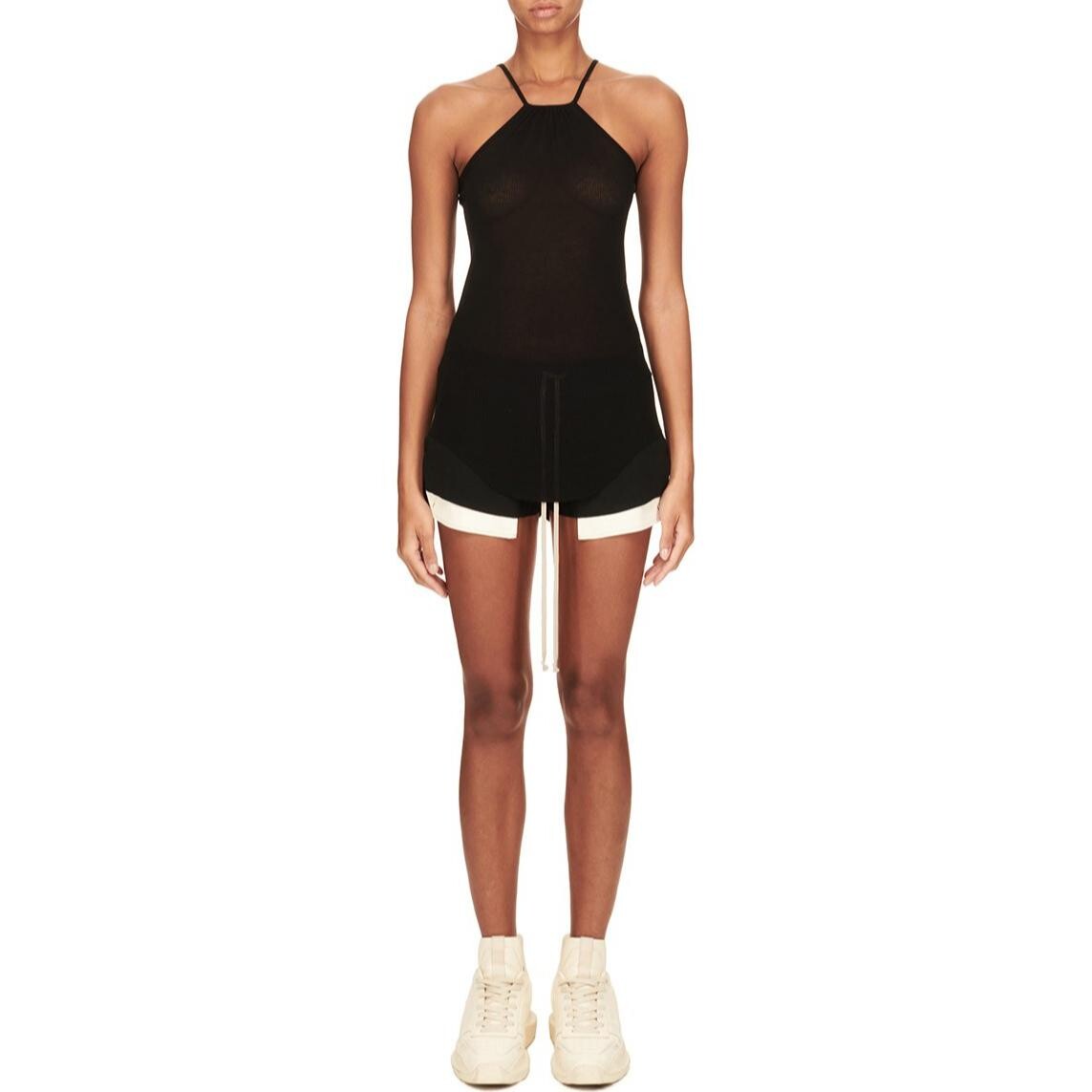 

Повседневные шорты женские черные Rick Owens