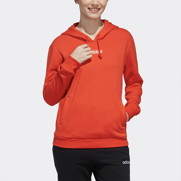 Adidas Neo Свитшот Women's ярко-розовый красный флуоресцентный — фото 4