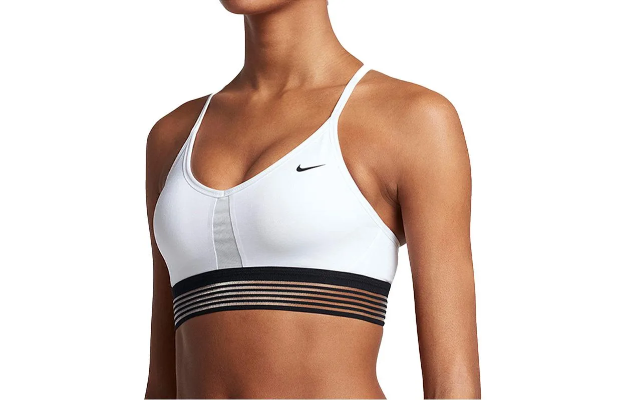 Nike Женское белое нижнее белье Indy Sports