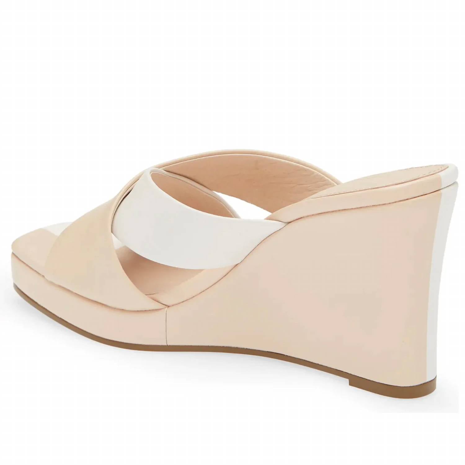 Женские туфли Wesley Wedge в цвете Nude White CECELIA NEW YORK — фото 3