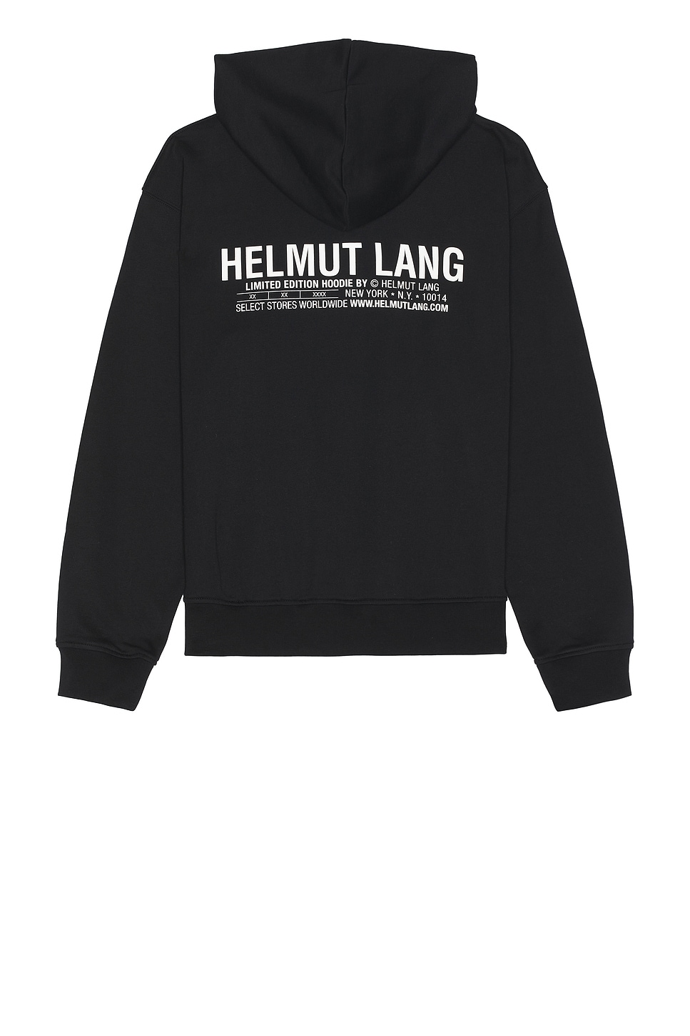 

Худи "Капсула" Helmut Lang, black