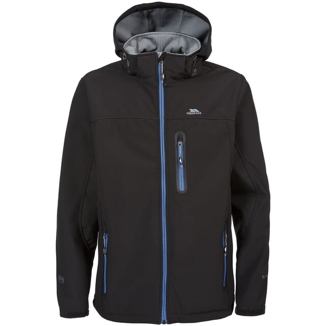 

Мужская водонепроницаемая куртка Softshell Hebron Trespass, черный