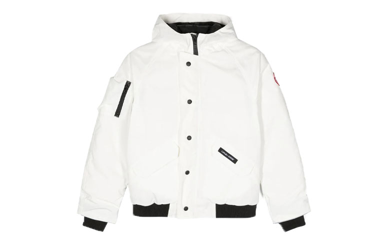 

Canada Goose Пуховая куртка Beichen белая для детей