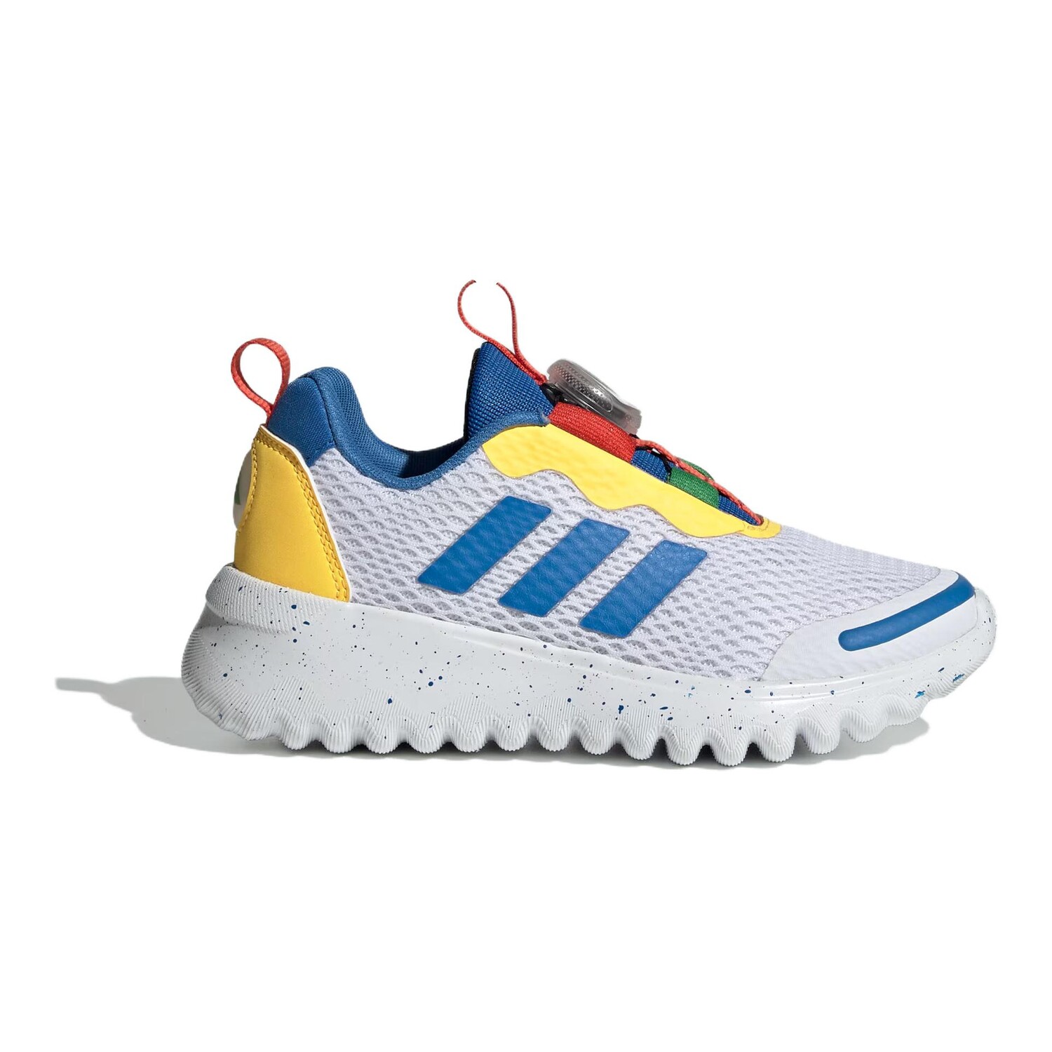 Кроссовки ActiveFlex BOA 3.0 для детей GS Low-top Белый/Синий/Красный/Желтый Adidas, красный — фото 2