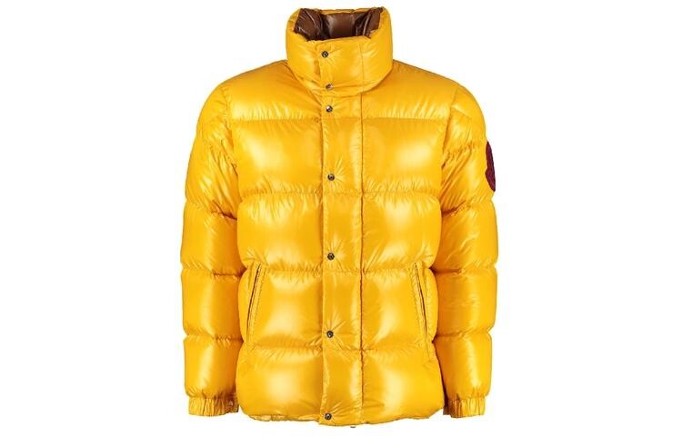 

Пуховик мужской желтый Moncler