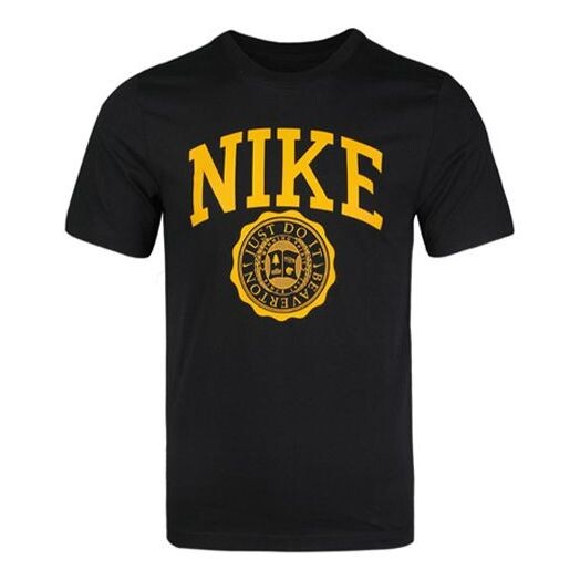 

Футболка спортивная jdi печать спортивные с коротким рукавом Nike, черный