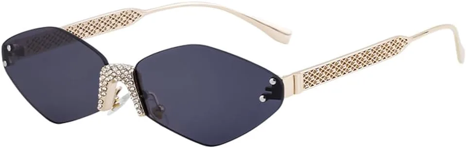 

Женские солнцезащитные очки в шестиугольной оправе с металлическим каркасом, многоугольные солнцезащитные очки для женщин в стиле ретро WNCKSQ, C1goldblack