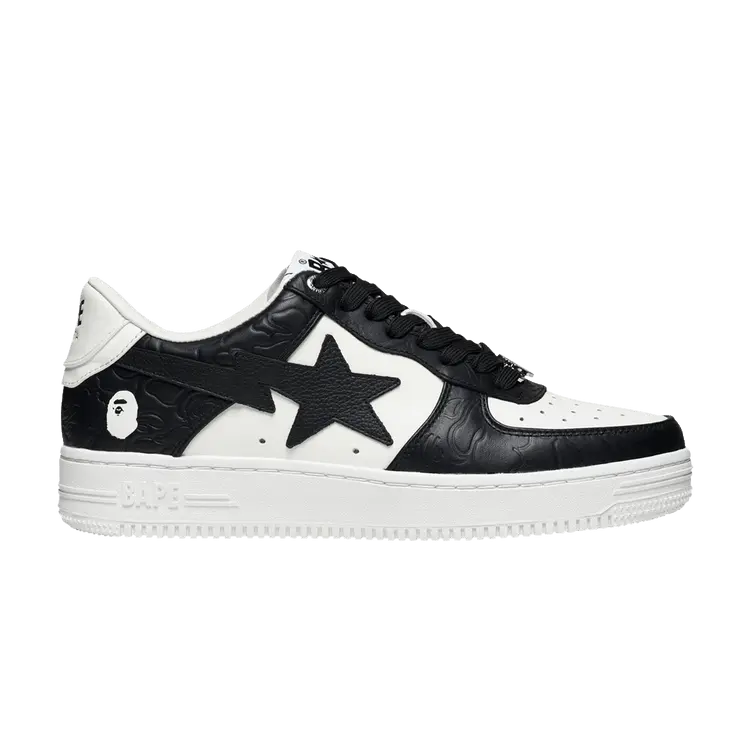 Кроссовки BAPE Wmns Bapesta #4 M1 Black, черный
