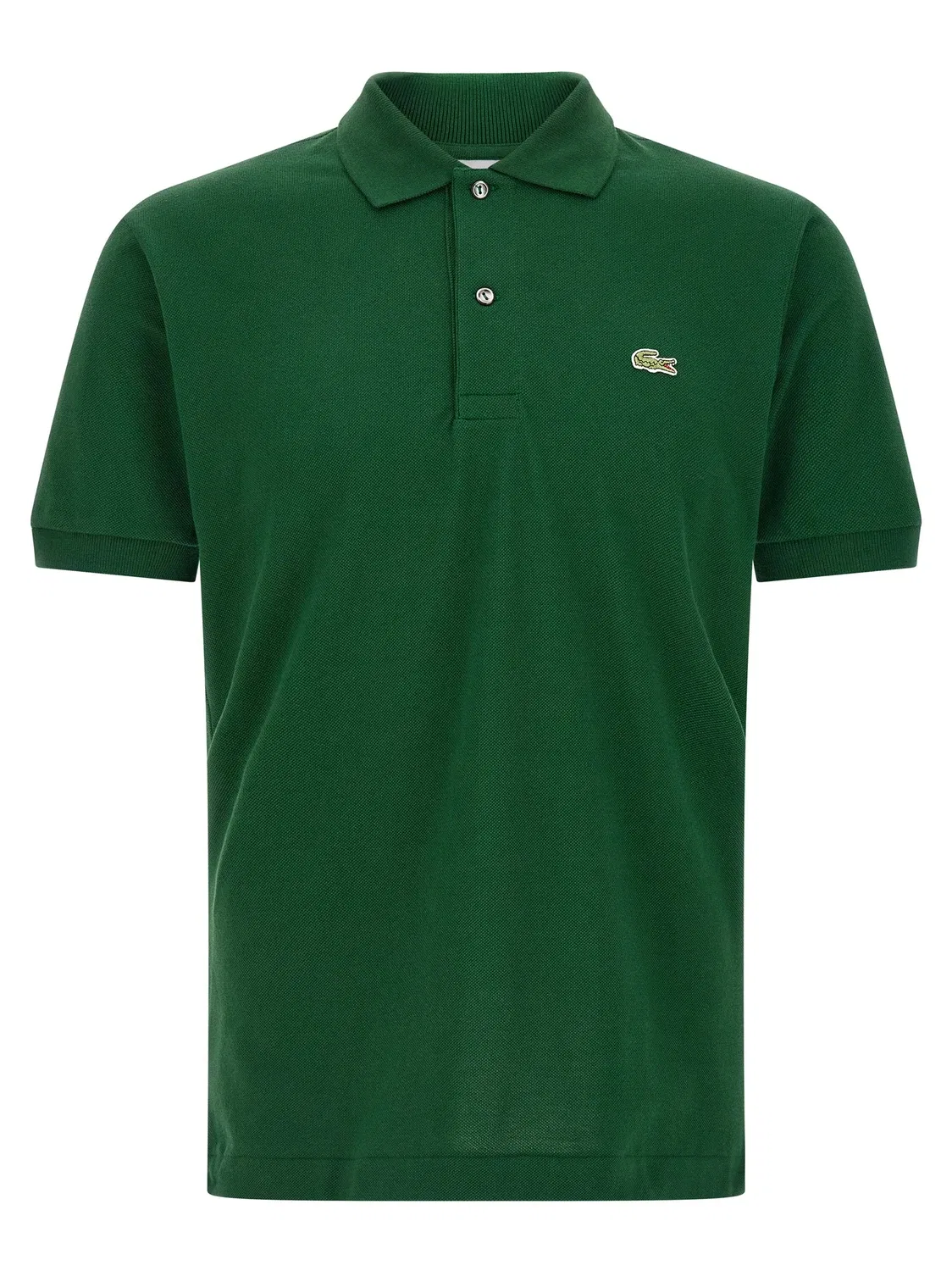 Поло с нашивкой-логотипом Lacoste, зеленый