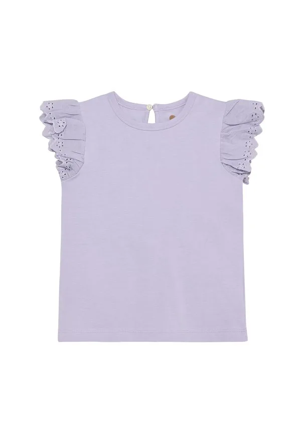 Футболка с коротким рукавом и принтом En Fant, Purple Heather