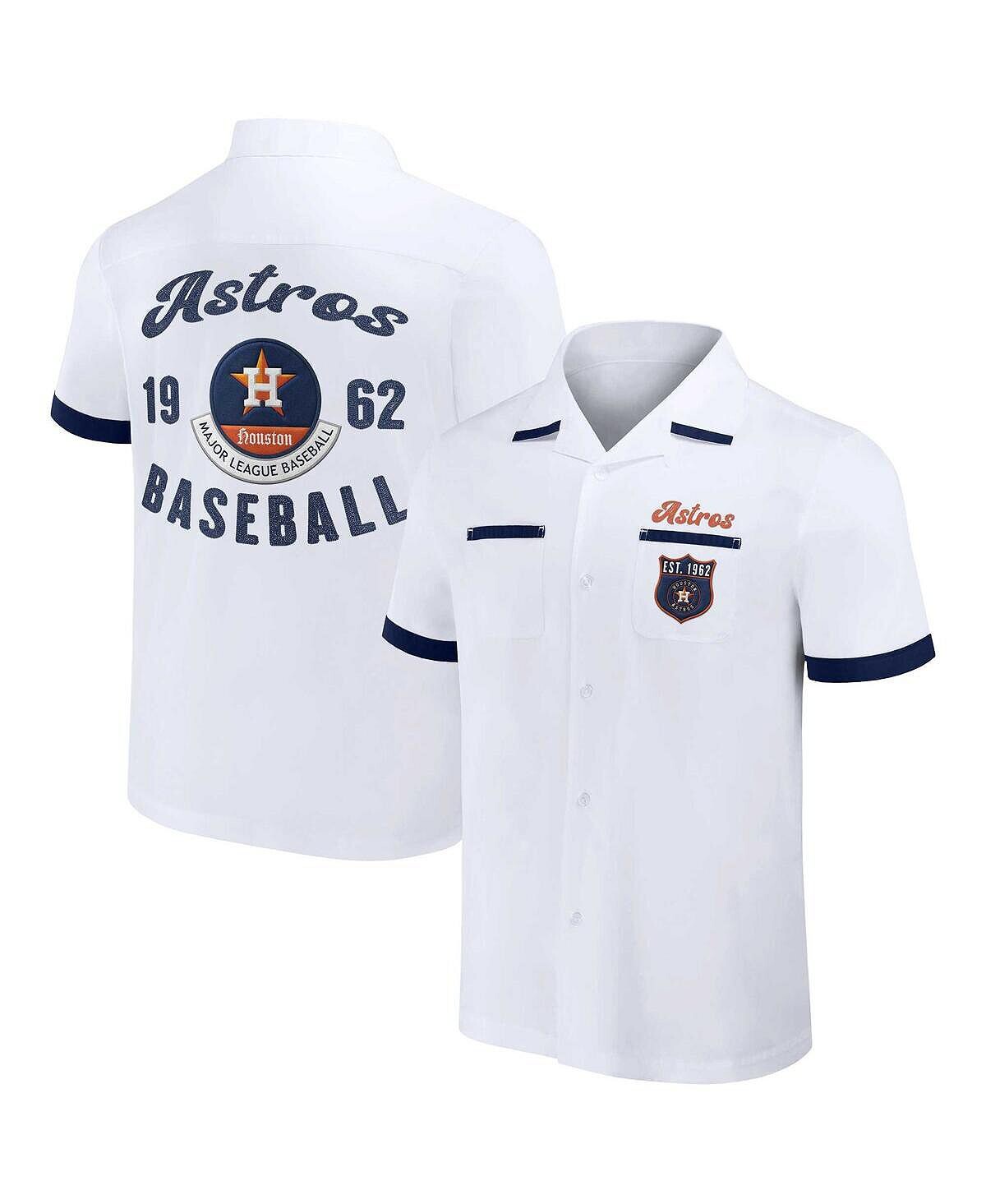 

Мужская рубашка на пуговицах Darius Rucker Collection от White Houston Astros Bowling Fanatics