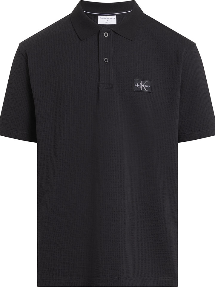 

Поло Calvin Klein, черный