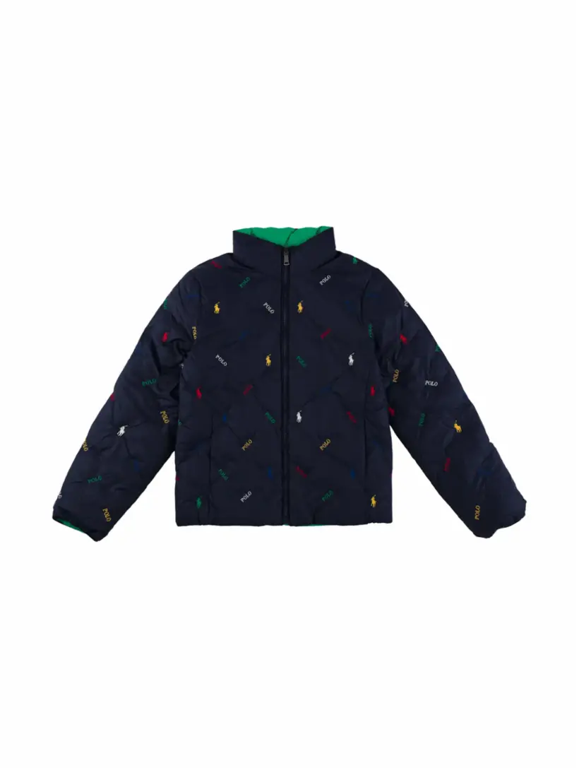 

Двусторонняя куртка с логотипом Ralph Lauren, мультиколор