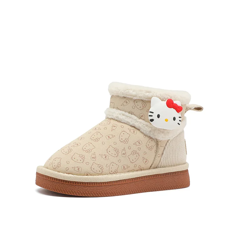 Детские снегоступы Hello Kitty с амортизацией и термобалансом Sanrio, Hello Kitty-Brown — фото 4