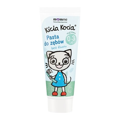 

Зубная паста Kitty Cat, Мята 0-3, 50 мл Momme, Oio Lab