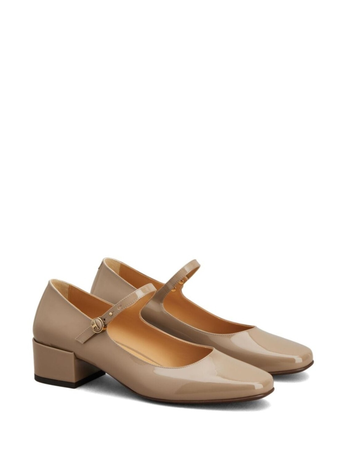 Tod's лакированные туфли-лодочки, нейтральный цвет — фото 2