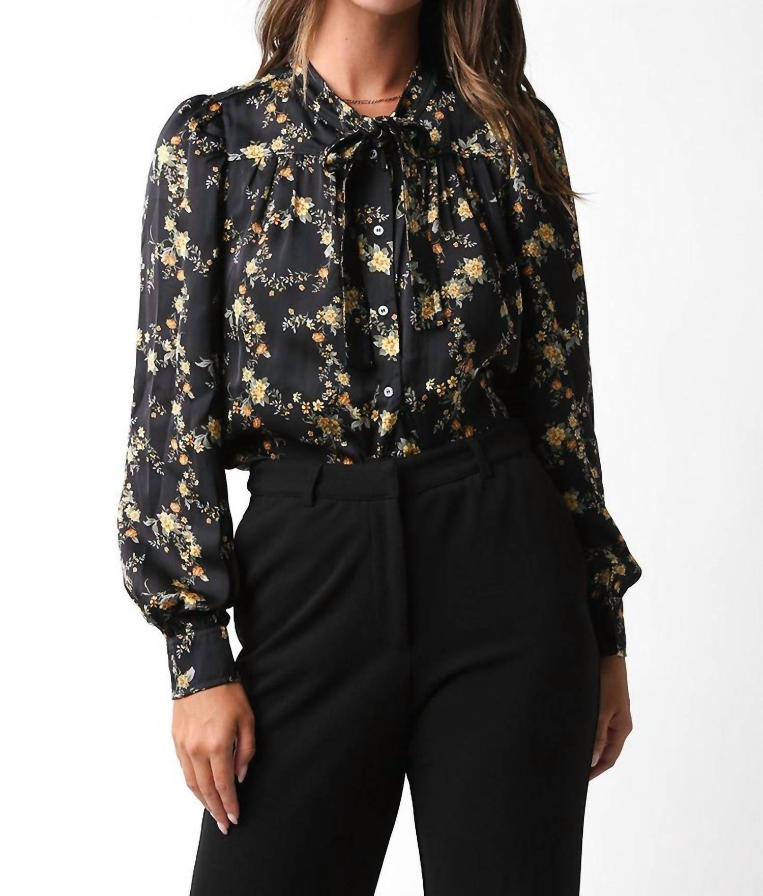 

OLIVACEOUS Топ Marjorie, черный