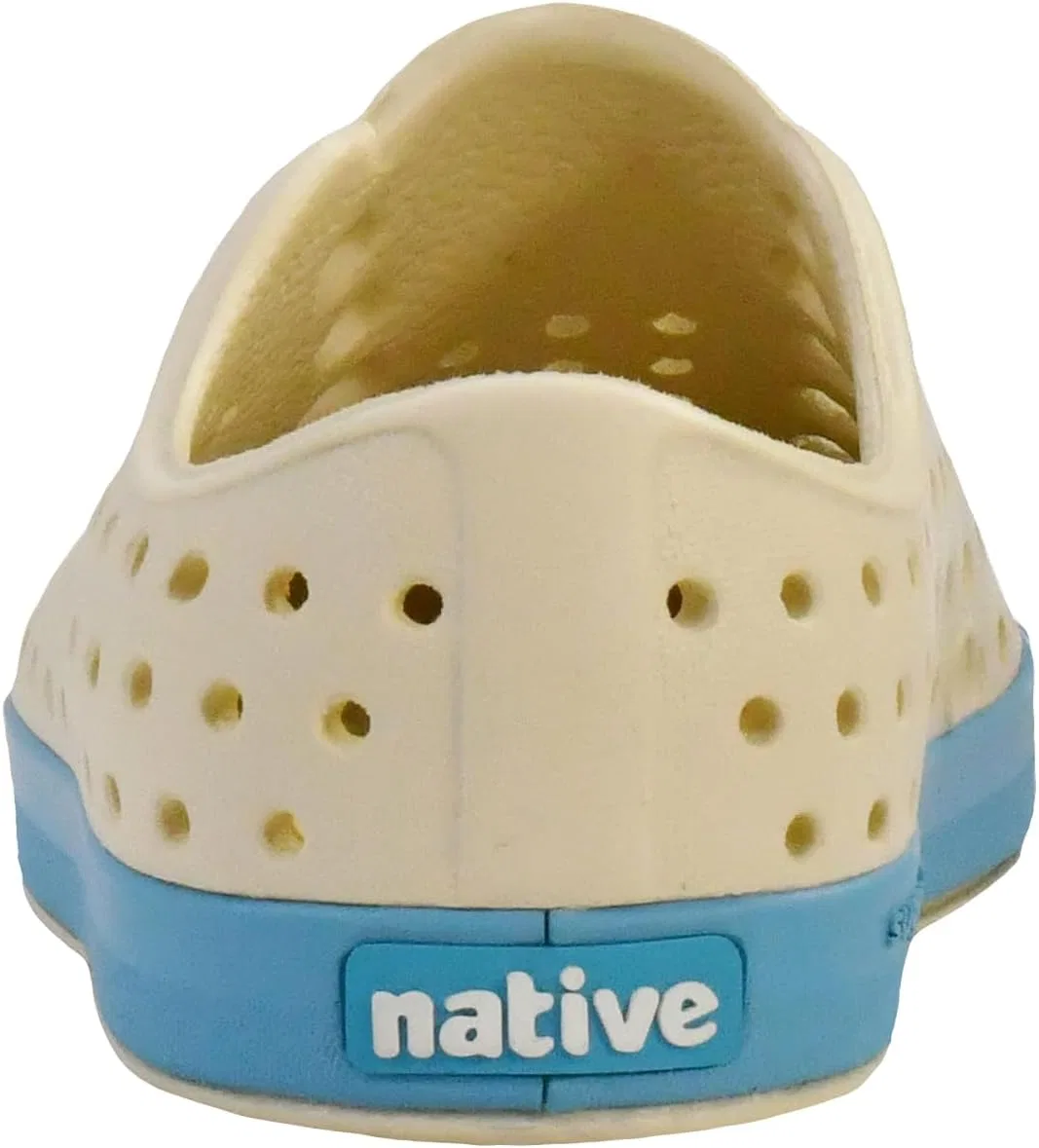 Кроссовки Jefferson, Native Shoes, цвет Bone White/Aquarius Blue — фото 3