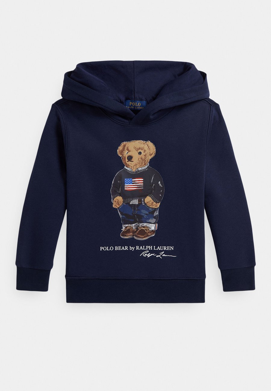 

Худи Polo Ralph Lauren POLO BEAR FLEECE HOODIE UNISEX, Cruise Navy Core Bear/Dark Blue