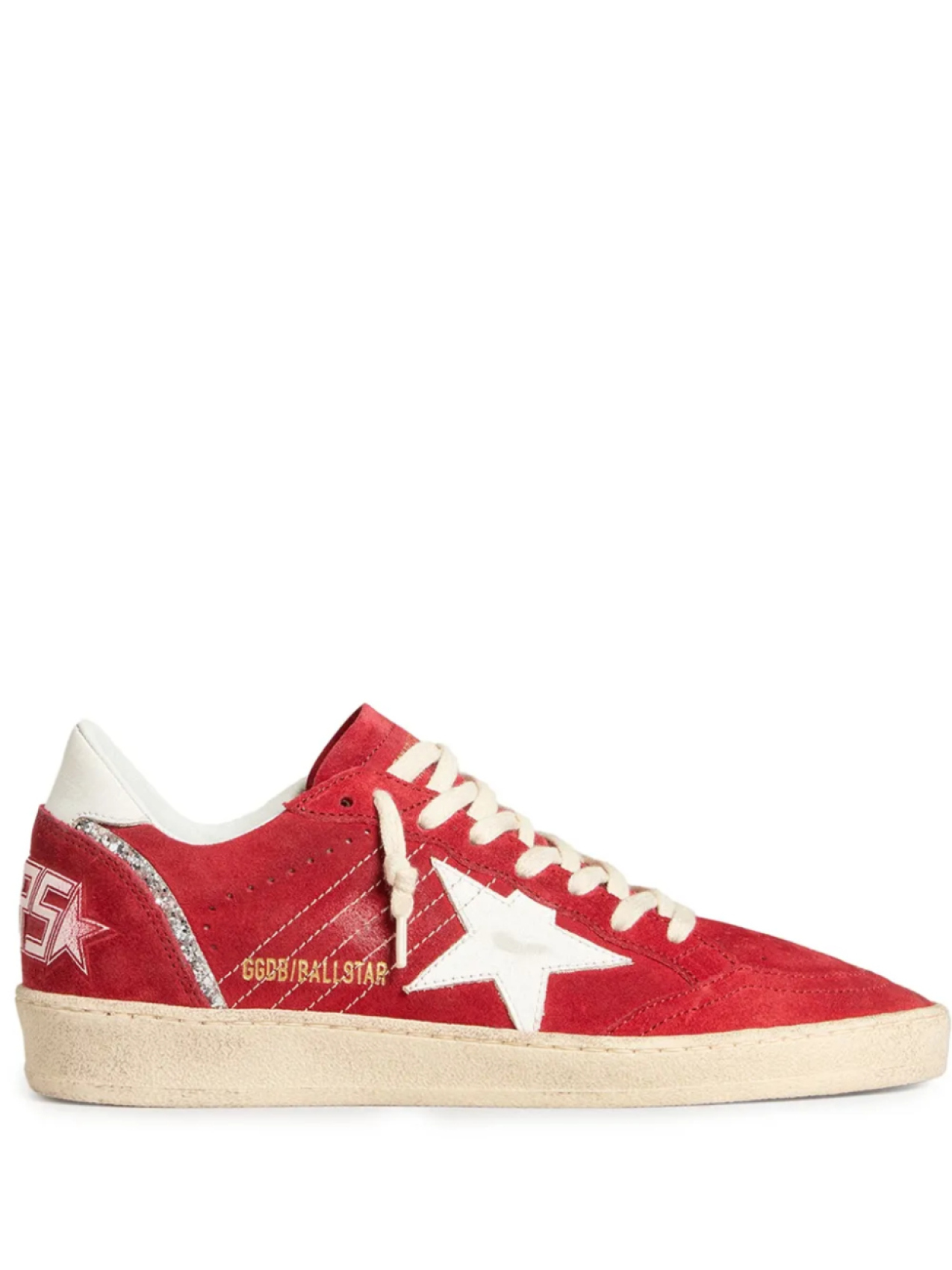Кроссовки Golden Goose Ball Star, красный