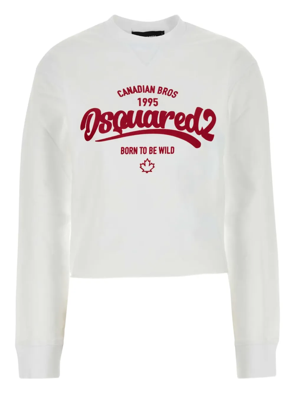 

Хлопковая толстовка с логотипом DSQUARED2, белый