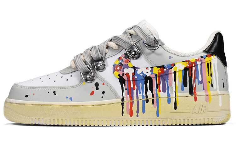 

Кроссовки Nike Air Force 1 Skateboard Shoes Men Low-Top White Black, Черный, Кроссовки Nike Air Force 1 Skateboard Shoes Men Low-Top White Black
