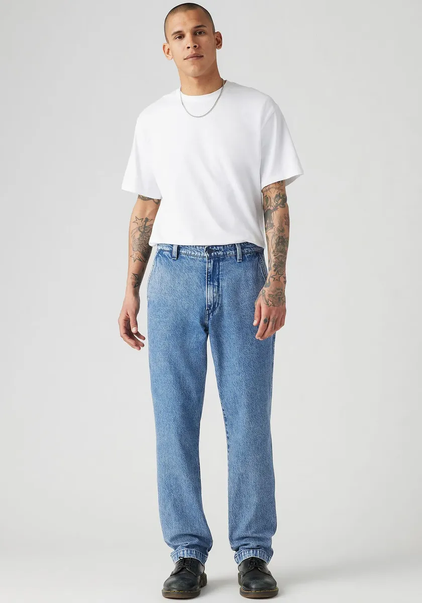 Прямые джинсы Levi's "LV Chino XXCHINOAUTHSTRT", в повседневном стиле чинос, цвет Midwash — фото 2