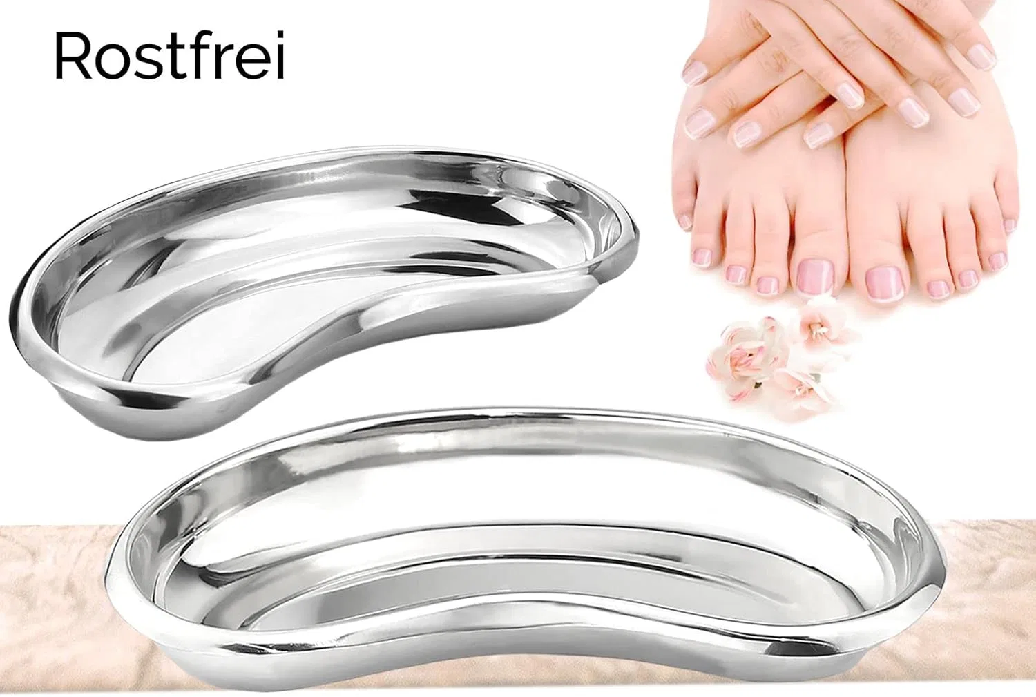 Поднос для инструментов Beauty Instrument, 22 см, нержавеющая сталь ‎Instrumentenrw — фото 4
