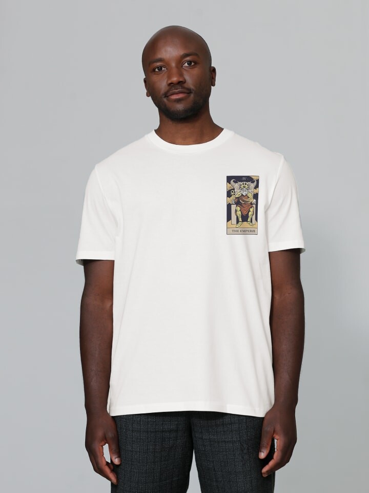 

Футболка wat Apparel T-Shirt Tarot The Emperor, белый