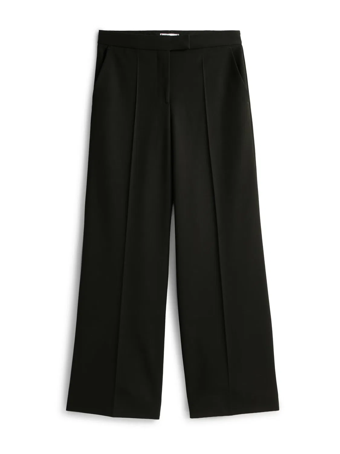 Широкие плиссированные брюки Tommy Hilfiger, Black