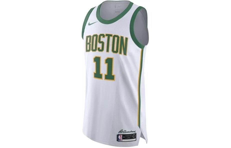 

Баскетбольная майка унисекс белая/зеленая Nike, белый/зеленый