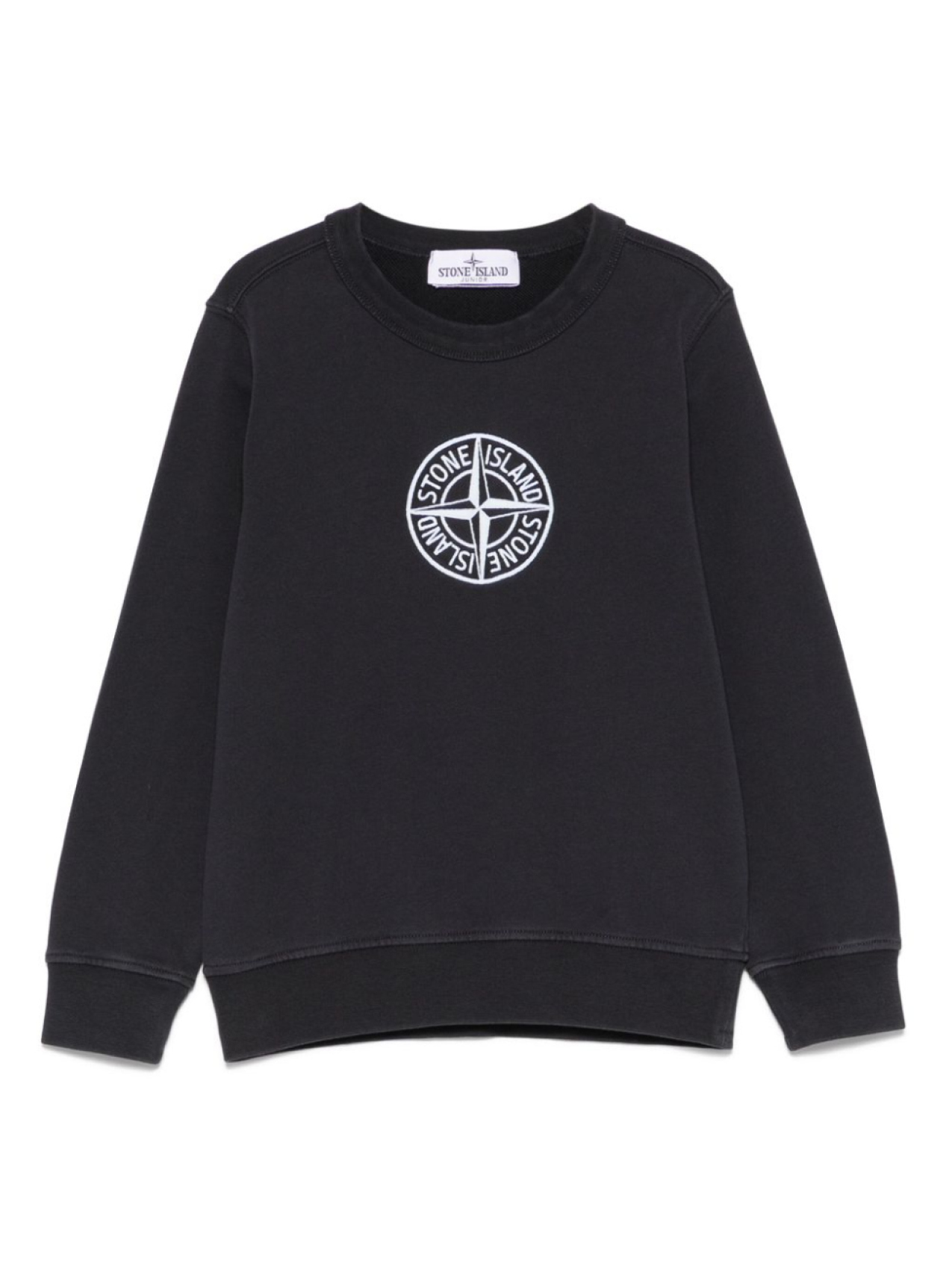 

Stone Island Junior толстовка с вышивкой Compass, синий