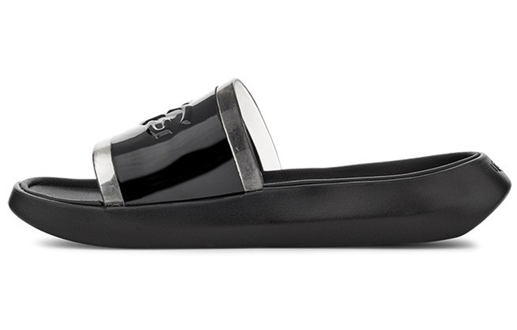 

Шлепанцы и сланцы UGG Hilama Slide Black Slippers Women's