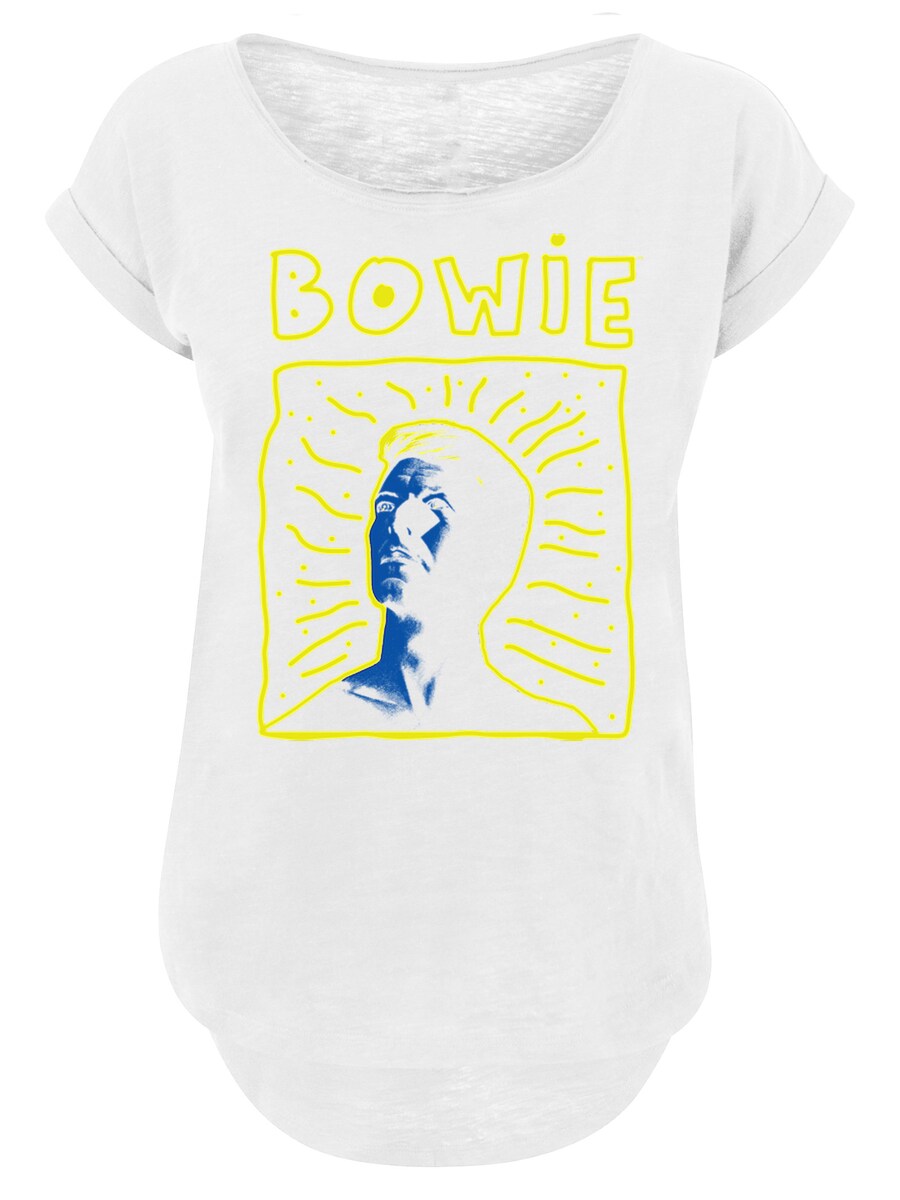 

Рубашка F4NT4STIC David Bowie 90s Frame, белый