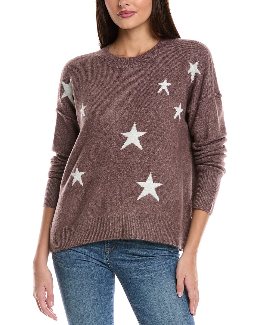 

Свитер с круглым вырезом Vince Camuto, фиолетовый