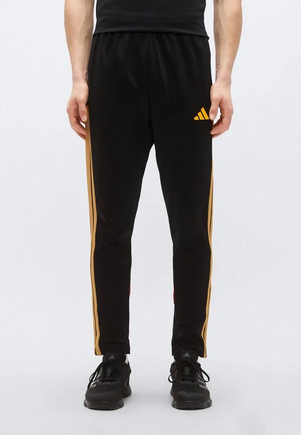 Спортивные штаны house of tiro nations pack, черные/красные/золотистые цвета team power Adidas Sportswear, Black/Team Power Red/Collegiate Gold-Coloured