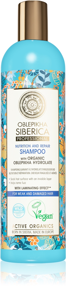 

Облепиховый шампунь для ослабленных и поврежденных волос Natura Siberica, 400 мл