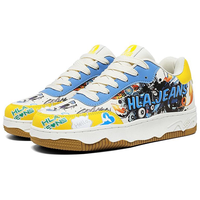 

Кроссовки HLA JEANS Skateboarding Shoes Unisex Low-top, черный