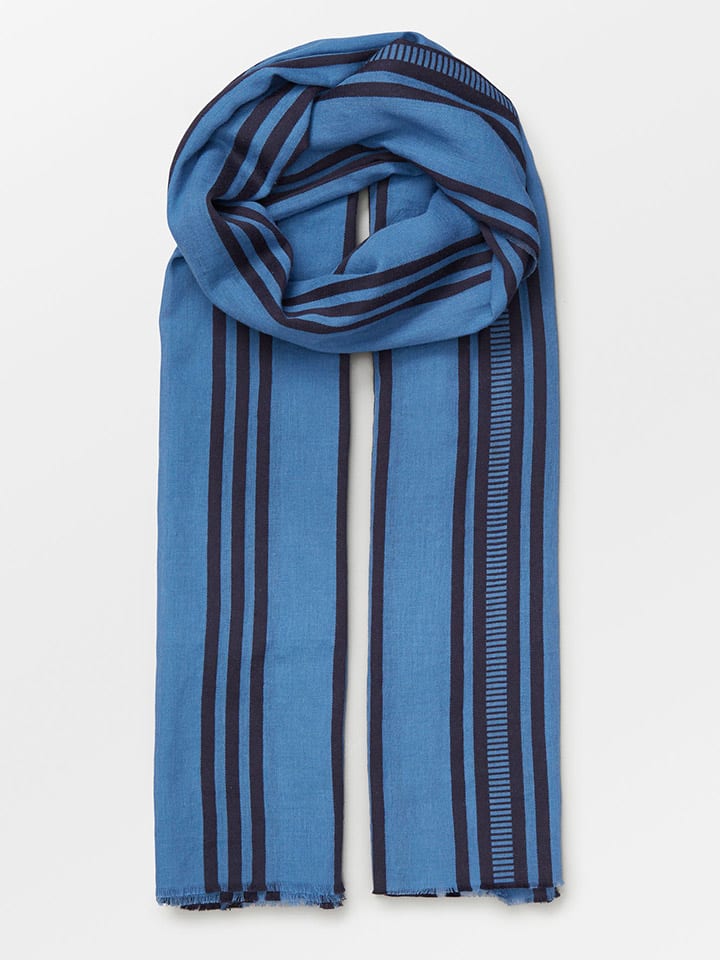 

Шарф Becksöndergaard, цвет blau/dunkelblau - (l)200 x (b)100 cm