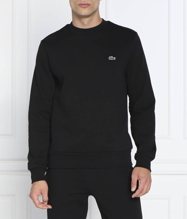 

Свитер Classic fit Lacoste, черный