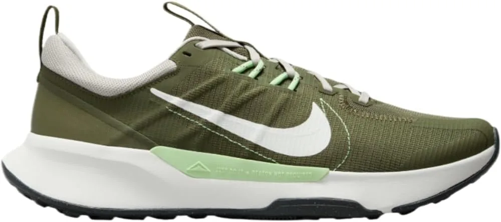 Мужские кроссовки для тренировок NIKE Juniper Trail 2, белый/зеленый — фото 4