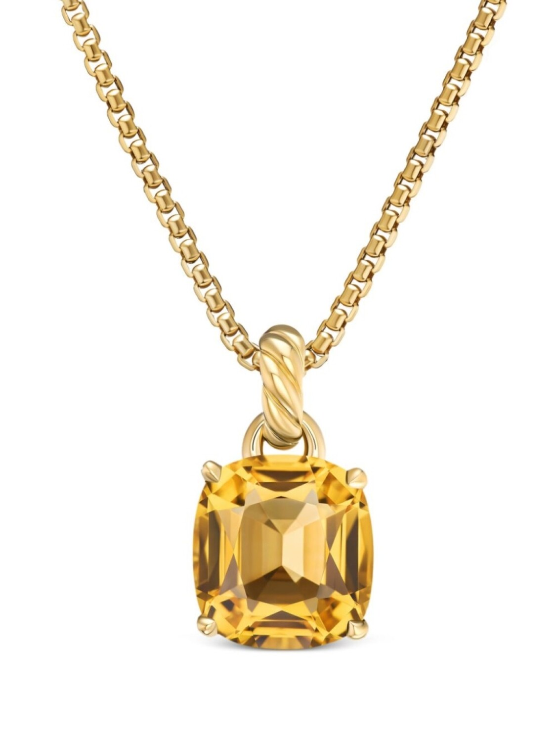 

Подвеска Marbella из желтого золота с цитрином David Yurman, золотой