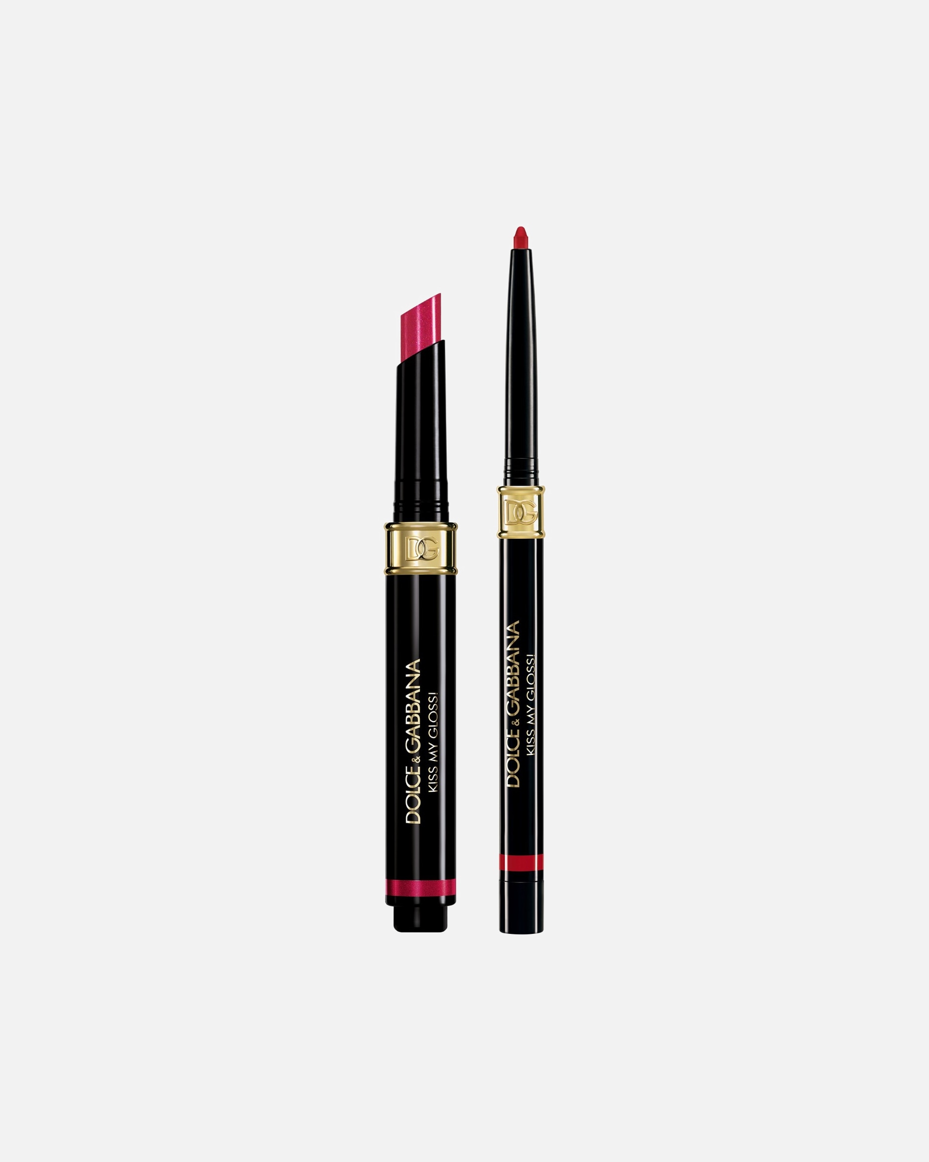 

Жидкая помада Kiss my gloss! 4d gloss stick & lip liner duo Dolcegabbana, nr. 05 pout, 1.1 гр