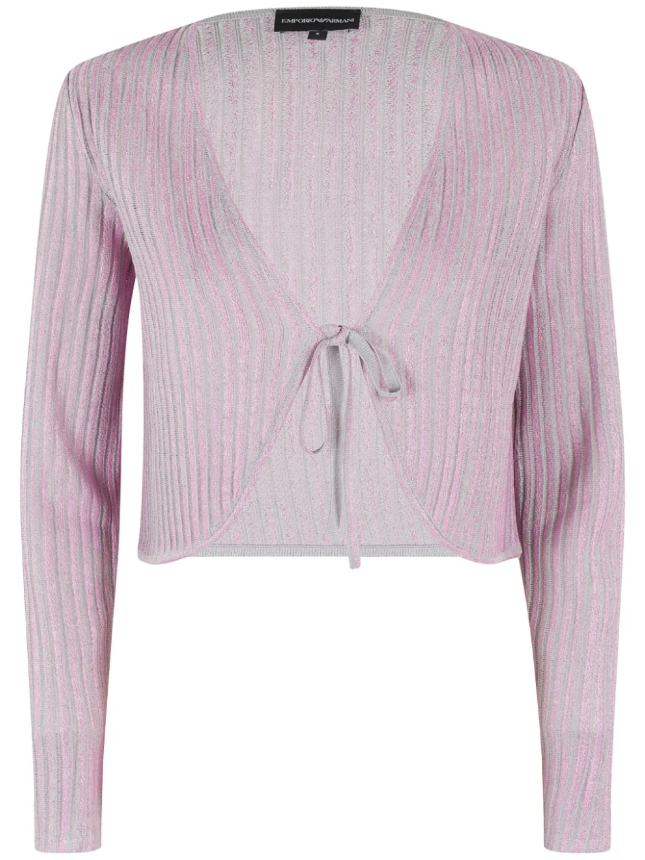 

Emporio Armani жаккардовый кардиган, розовый