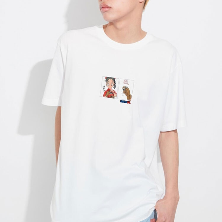 Футболка Uniqlo Dragon Ball Co-branded белая — фото 3