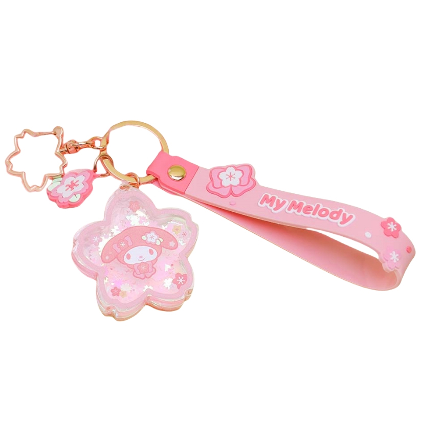 

Sanrio Подвеска Hello Kitty My Melody для женщин, My Melody--Cherry Blossom Seasonal Oil Pendant