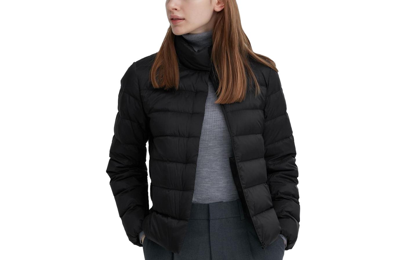 

UNIQLO Женский пуховик, цвет Classic Black-09