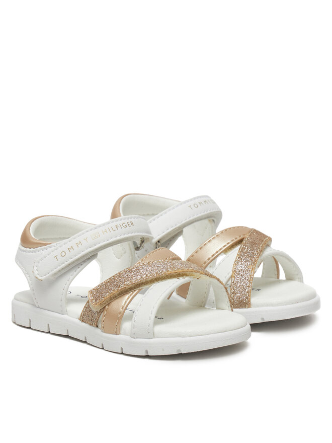 Сандалии Tommy Hilfiger Velcro Sandal T1A2-33770-0273 M, белый — фото 2