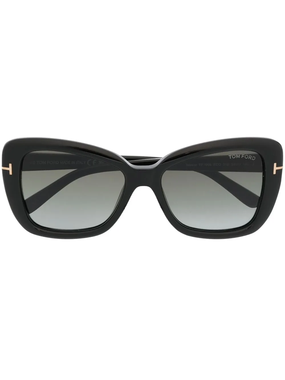 

Солнцезащитные очки в оправе 'бабочка' TOM FORD Eyewear, черный